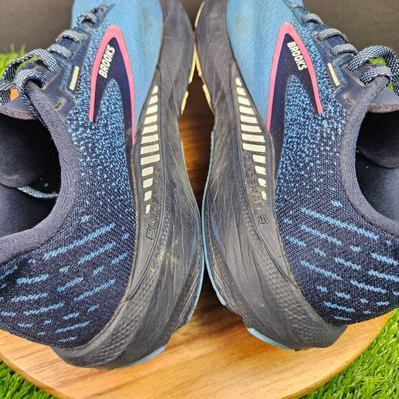 Brooks Launch GTS 10 Womens Shoes Size 8.5 Blue Black Athletic Running Sneakers - Picture 13 of 16